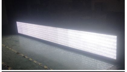 P10单白色室内LED显示屏 厂家直销，品质与成本的双赢选择
